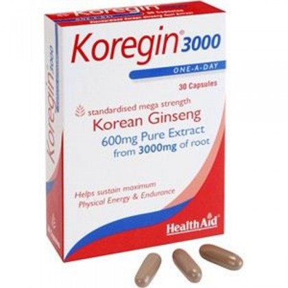 HEALTH AID Koregin 600mg Blister 30 Κάψουλες